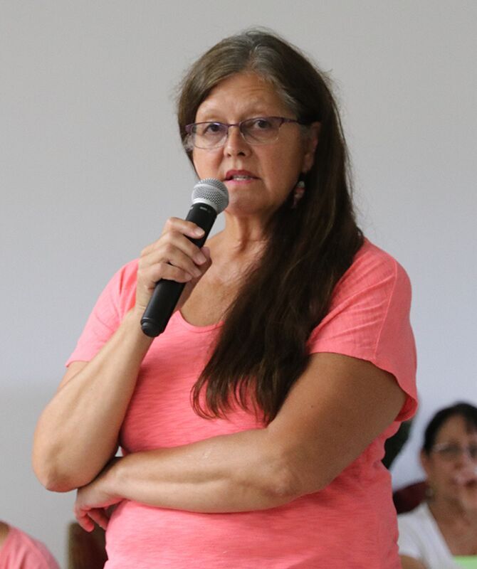 Former Tribal Council Chairwoman Shelly Fyant